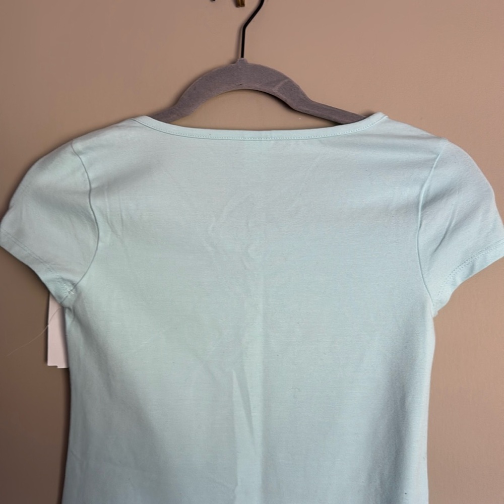 NWT- Treasure & Bond girls teal cap sleeve dress - size M (8/10) - Picture 5 of 6